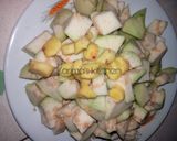 A picture of step 1 of Guava juice.