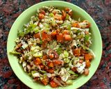 Foto del paso 6 de la receta: Ensalada tibia de repollo, puerro y calabaza