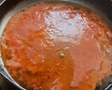A picture of step 4 of Mutter paneer makhanwala.