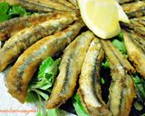 A picture of step 5 of Fried Marinated Anchovies.