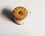 Foto langkah ke 5 dari resep Dalgona coffee X fresh strawberry milk (dessert drink).