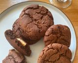 A picture of step 2 of Double chocolate chip cookies.