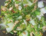 Foto langkah ke 7 dari resep Tumis Sawi Putih Buncis.