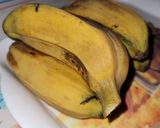 Foto langkah ke 1 dari resep Es pisang ijo (yang tidak ijo 😓).