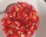 Hình bước làm 2 của món Siro dâu tây 🍓🍓