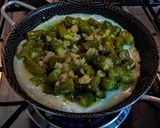 Foto del paso 5 de la receta: PASTA FROLA De Jamón Dulce y Habichuelas al Ajillo...!