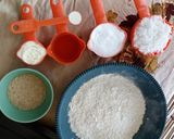 A picture of step 1 of Coconut gireba.