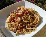 Foto del paso 7 de la receta: Spaghetti mar y montaña