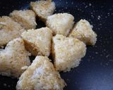 A picture of step 4 of Quick & Easy Grilled Rice Balls for Kids.
