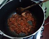 A picture of step 2 of Stewed Arrowroots, potatoes and matoke.