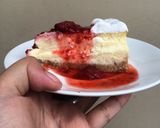 Foto langkah ke 11 dari resep Strawberry Cheesecake.