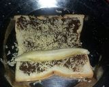 Foto langkah ke 3 dari resep Roti gulung piscokju (pisang,coklat,keju).