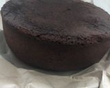 Foto langkah ke 5 dari resep Kue Ulang Tahun Pemula Coklat.