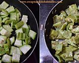 A picture of step 4 of BEERAKAYA PACHADI (Ridge gourd Chutney).