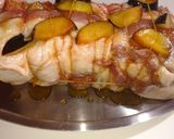 Foto del paso 2 de la receta: Carre de cerdo relleno c/papas a la crema y más