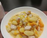 Foto del paso 8 de la receta Gnocchis con calabaza y pollo