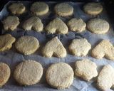 A picture of step 5 of Coconut Biscuits.