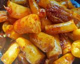 Foto langkah ke 5 dari resep Cemilan Ubi Sambal Pedas Manis ❤️.