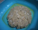 A picture of step 6 of Tempeh and Anchovy Burger.
