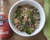 A picture of step 4 of Chipotle, techie's favourite fast food.