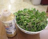 Hình bước làm 3 của món Rau mầm trộn 5p