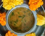 A picture of step 3 of Tuver seeds dakkhu.