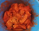 A picture of step 3 of Rostaed chicken.