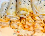 عکس مرحله 12 از دستور بورک گوشت و قارچ