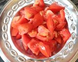 A picture of step 1 of Kerala Style Raw Banana Curry.