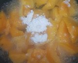 Foto del paso 12 de la receta: 🎂 Tarta  crujiente de queso 🧀 y melocotones 🍑