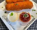 A picture of step 5 of Seekh Kebabs Corn Dog:.