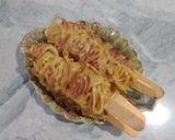 Foto langkah ke 5 dari resep Sate Gulung Mie.