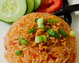 รูปขั้นตอนการทำที่ 2 ของ "ข้าวส้ม" Tomato Fried Rice 🍅🍚🧄🌶️