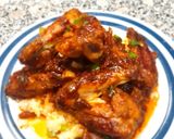 A picture of step 7 of Coke marinated chicken wings.