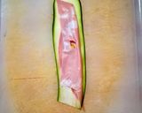 Foto del passaggio 3 della ricetta 🍢Spiedini di zucchine e mortadella al forno 🔥