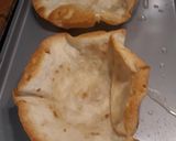 A picture of step 4 of Crispy Tortilla Bowls for Taco Salad.