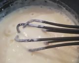 Une image de l'étape 3 de Poireaux au jambon et béchamel.