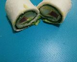 Foto langkah ke 7 dari resep Sandwich sushi.
