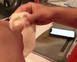 Hình bước làm 9 của món Pizza của anh xã (có video trong bước làm)