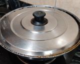 A picture of step 8 of PALAK CHOLE...