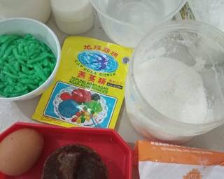 Puding Karang Rumput Laut - Step 1