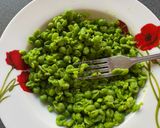 A picture of step 4 of Pea risotto.