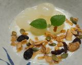 Hình bước làm 1 của món Sữa chua thốt nốt granola