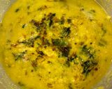 A picture of step 3 of Green moong and toor dal fry.