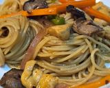 Foto del paso 9 de la receta Spaguetinis con pollo