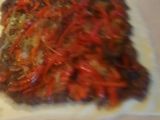 Empanada de morcilla con cebolla caramelizada
