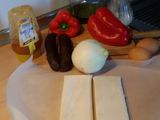 Empanada de morcilla con cebolla caramelizada