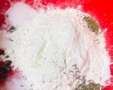 A picture of step 1 of Mysore bhajiya /bonda.