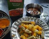 A picture of step 4 of Drum 🥁 stick mix veggies spicy sambar.