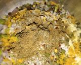 A picture of step 3 of Besan toast.